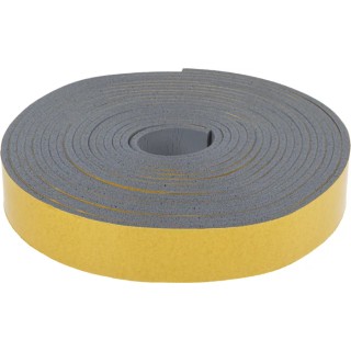 RS PRO Grey Silicone Foam Tape, Single Sided, 25mm Width x 5m Length x 3.2mm Thickness 733-6791