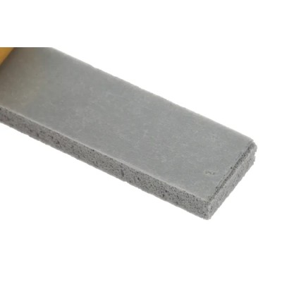 RS PRO Grey Silicone Single Sided Foam Tape 15mm Width x 5m Length x 4.8mm Thickness 200°C Max Operating Temperature 733-6794