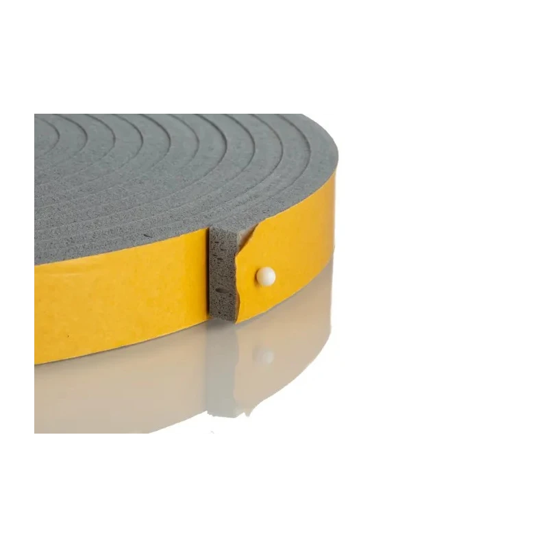 RS PRO Grey Silicone Foam Tape, Single Sided, 20mm x 5m, 6.4mm Thick, Acrylic Adhesive, 733-6797
