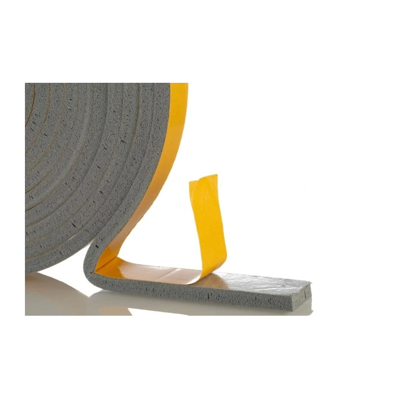 RS PRO Grey Silicone Foam Tape, Single Sided, 20mm x 5m, 6.4mm Thick, Acrylic Adhesive, 733-6797