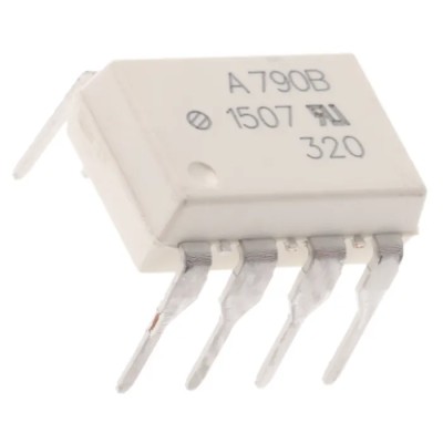 Broadcom Isolation Amplifier 3V to 5.5V Supply Voltage 1 Channel 8-Pin PDIP ACPL-790B-000E