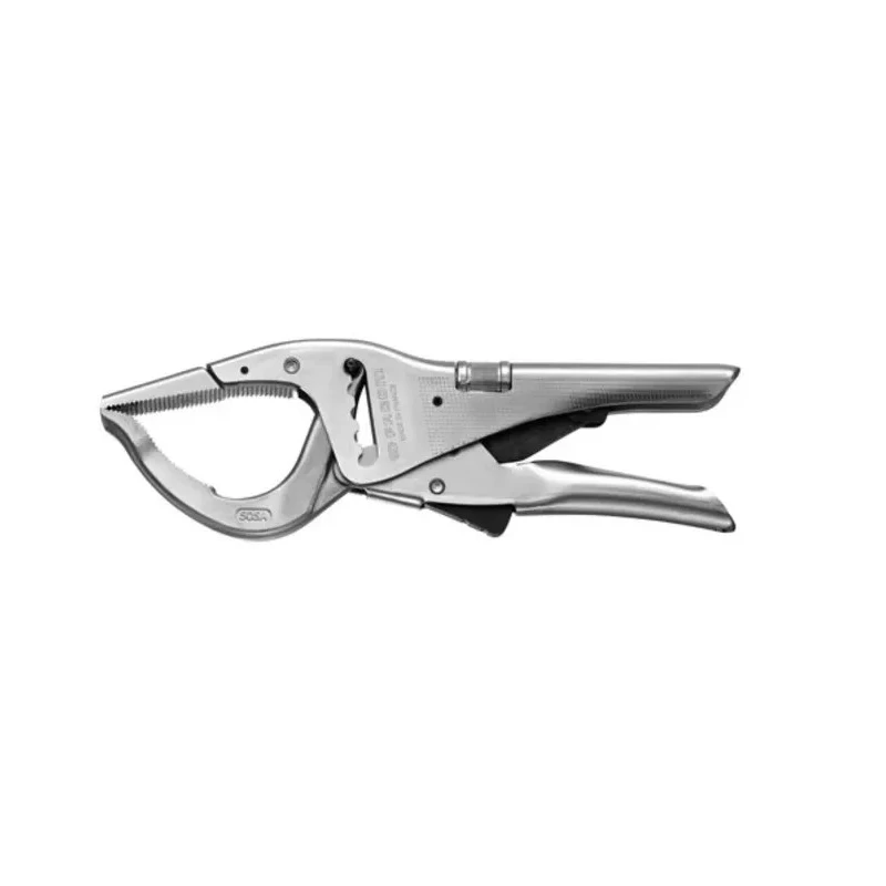 Facom 1-Piece Mole Grips Long Nose Pliers 274mm Overall Length 5 Position Slip Joint Chrome Finish 505A