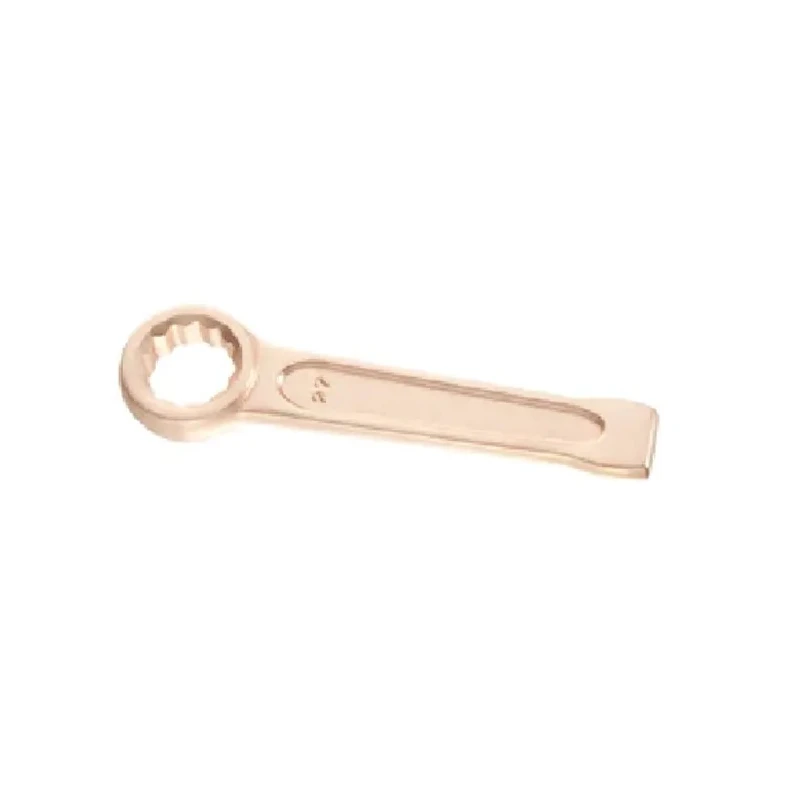 Facom Copper Beryllium Alloy Non Sparking Single Ended Spanner 34 mm, 205 mm Overall 50.34SR