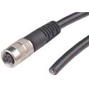 binder Female 4-Way M9 to Unterminated Sensor Actuator Cable 2m 125V UL 94 V-0 IP67 79-1410-12-04