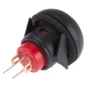 RS PRO Illuminated Miniature Push Button Switch Momentary Panel Mount SPST Yellow LED 13.6 mm Cutout IP67 50V DC 734-6707