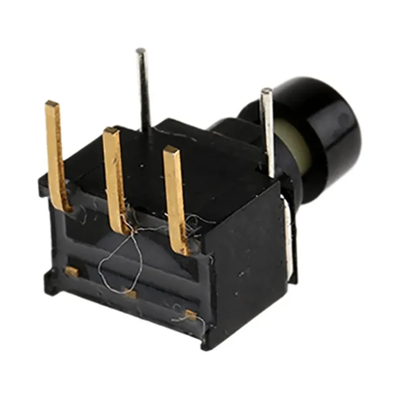 RS PRO Miniature Momentary Push Button Switch, PCB Mount, SPDT, Black LED, IP67, 20V DC 125V AC 7346754P