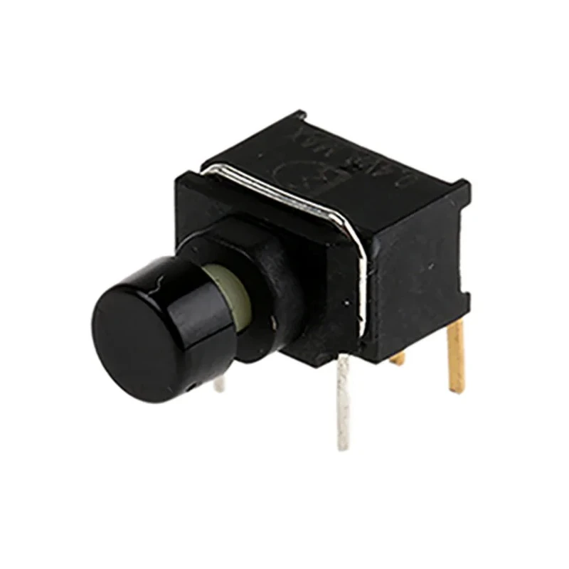 RS PRO Miniature Momentary Push Button Switch, PCB Mount, SPDT, Black LED, IP67, 20V DC 125V AC 7346754P