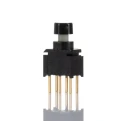 RS PRO Miniature Push Button Switch Momentary PCB DPDT Black LED IP67 20V 734-6763