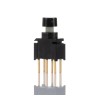 RS PRO Miniature Push Button Switch Momentary PCB DPDT Black LED IP67 20V 734-6763