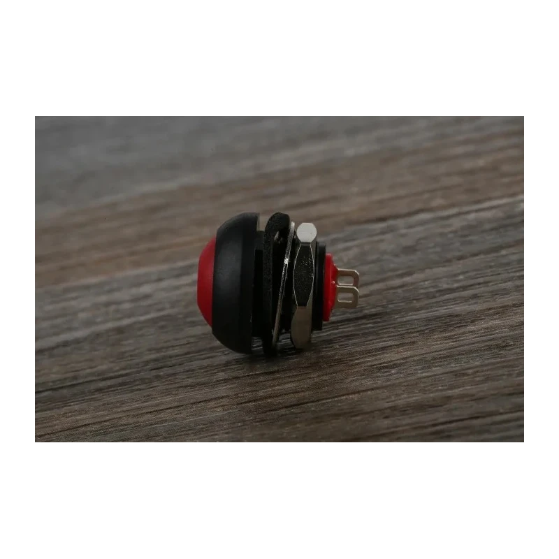 RND RS PRO Miniature Push Button Switch, Momentary, Panel Mount, 13.6 mm Cutout, SPST, IP67, 50 V dc 32 V ac 734-6716