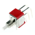RS PRO Momentary Push Button Switch, PCB Mount, 6.35 mm Cutout, DPDT, White LED, 28 V dc 120 V ac 734-6766