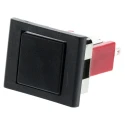 RS PRO Push Button Switch, Momentary, Panel Mount, 15.7 mm Cutout, SPDT, 28 V DC, 250 V AC, 3A Contact Current Model 734-6776