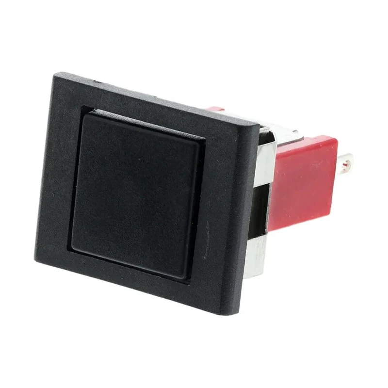 RS PRO Push Button Switch, Momentary, Panel Mount, 15.7 mm Cutout, SPDT, 28 V DC, 250 V AC, 3A Contact Current Model 734-6776