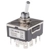 RS PRO Toggle Switch Panel Mount On-On 4PDT Tab Terminal 28 V dc 28 V ac 734-6814