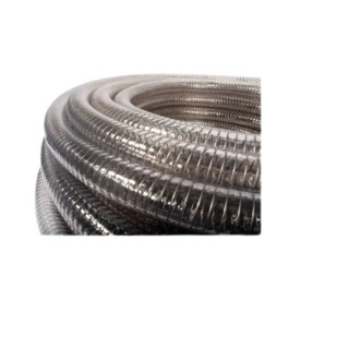 RS PRO PVC Reinforced Transparent Hose Pipe 26.5mm OD, 20mm ID, 5 Par Pressure, 5 m Length 235-4811