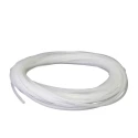 RS PRO Silicone Flexible Tubing 12 mm ID, 17 mm OD, Translucent White, 25 m, Temperature Range -55°C to 200°C 235-4809