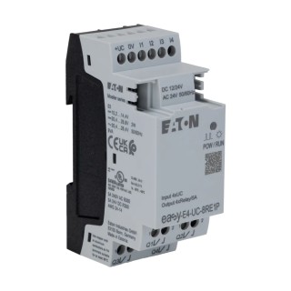Eaton easyE4 Series Control Relay 4-Input Digital Input 4 Relay Outputs 264V Wall Mount easyE4
