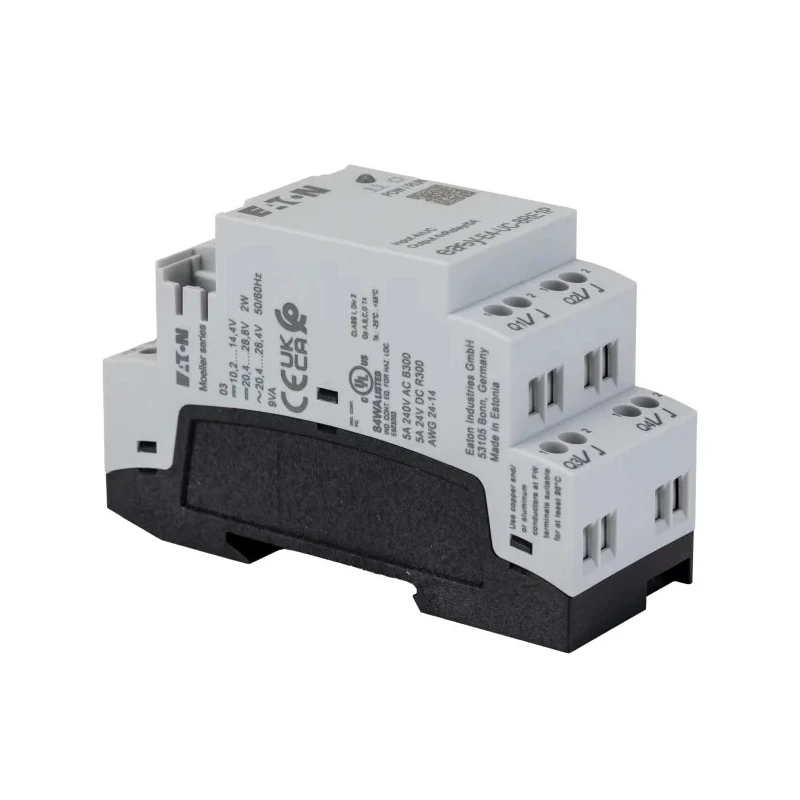 Eaton easyE4 Series Control Relay 4-Input Digital Input 4 Relay Outputs 264V Wall Mount easyE4