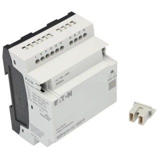 Eaton easyE4 Series Control Relay 8 Digital Inputs 8 Relay Outputs 264V DIN Rail Mount easyE4