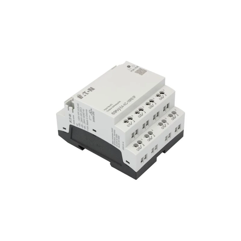 Eaton easyE4 Series Control Relay 8 Digital Inputs 8 Relay Outputs 264V DIN Rail Mount easyE4