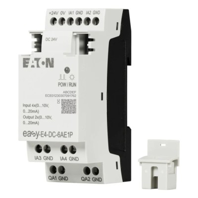 Eaton easyE4 Series Control Relay 4-Input Analogue Input 2 Outputs Relay Output EASY-E4
