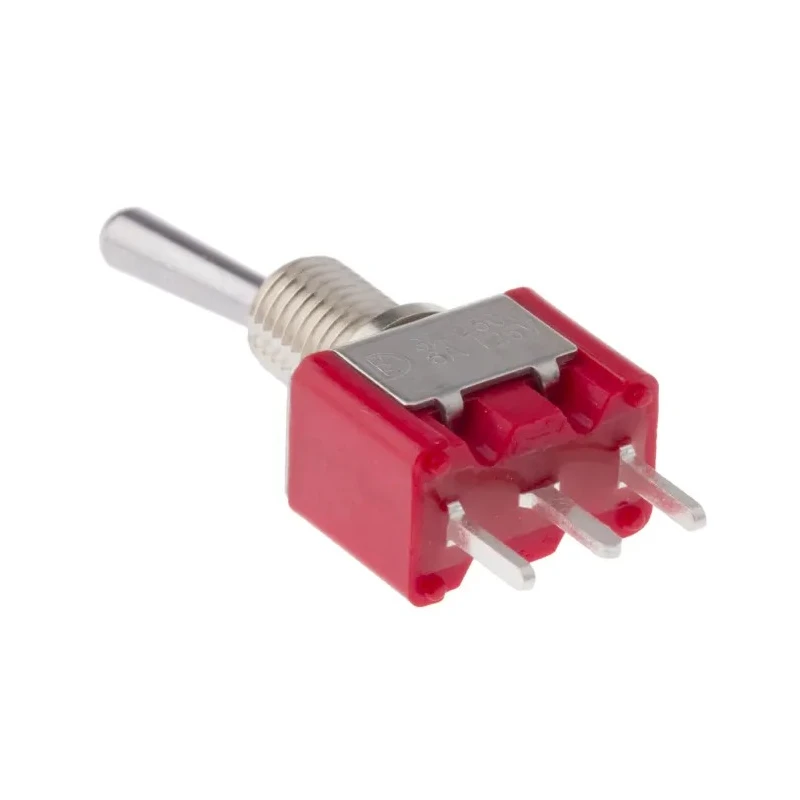 RS PRO Toggle Switch PCB Mount On-On SPDT Through Hole Terminal 12 V dc 112 V ac 7347003P