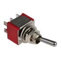 RS PRO Toggle Switch Panel Mount On-On DPDT Solder Terminal 26 V DC 112 V AC 5 A 1MD Series 734-7016