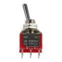 RS PRO Toggle Switch Panel Mount On-On DPDT Solder Terminal 26 V dc 112 V ac 7347016P