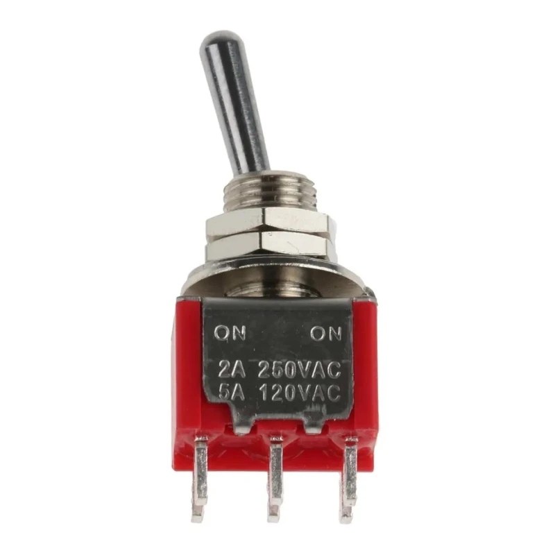 RS PRO Toggle Switch Panel Mount On-On DPDT Solder Terminal 26 V dc 112 V ac 7347016P