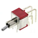 RS Pro DPDT Toggle Switch, PCB Mount, On-On Latching, Through Hole Terminal, 26 V dc, 112 V ac 734-7028