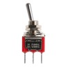 RS PRO SPDT Toggle Switch, PCB Mount, On-On Latching, Through Hole Terminal, 26 V dc, 250 V ac, Chrome Plated Brass 734-7066