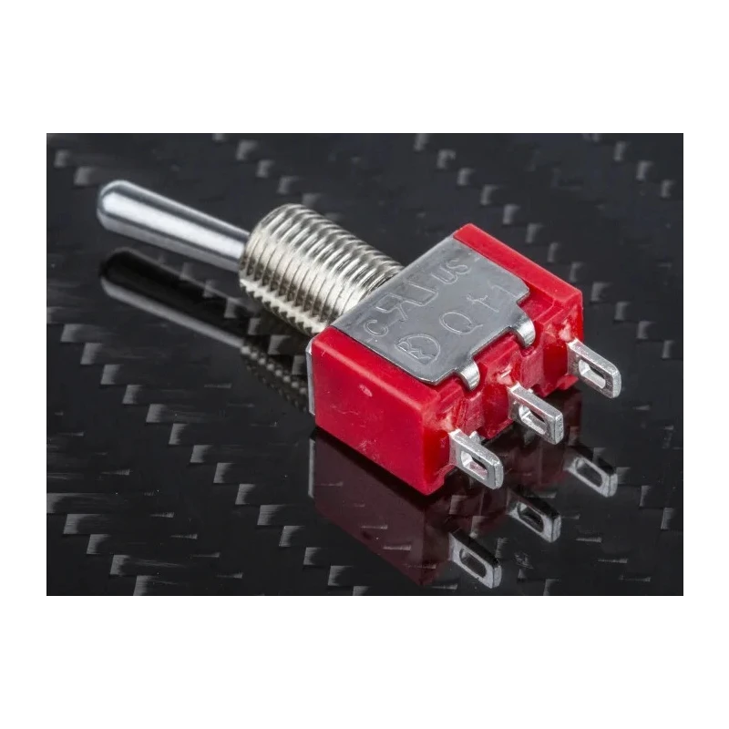 RS PRO Toggle Switch Panel Mount On-On SPDT Solder Terminal 28 V dc 112 V ac 7347062P