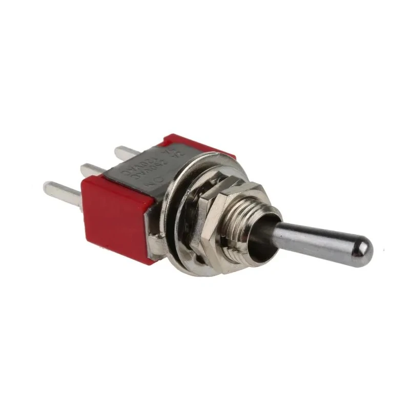 RS Pro Toggle Switch PCB Mount On-On SPDT Through Hole Terminal 26 V dc 250 V ac 7347066P