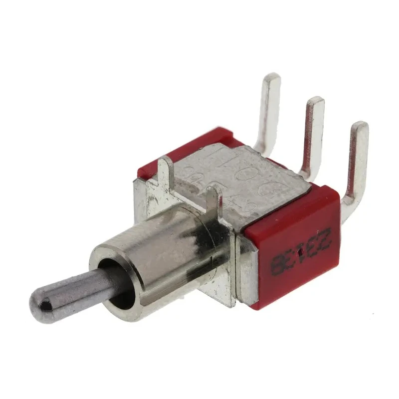 RS PRO Toggle Switch PCB Mount On-On SPDT Through Hole Terminal 28 V dc 112 V ac 734-7104