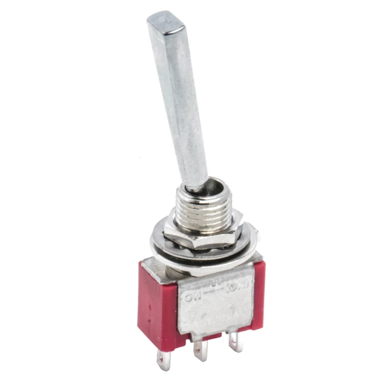 RS PRO Toggle Switch Panel Mount On-On SPDT Solder Terminal 28V DC 112V AC 734-7129