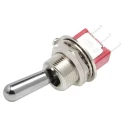 RS PRO PCB Mount Toggle Switch On-On SPDT 5A 28V DC 112V AC Through Hole Terminal 7347113P