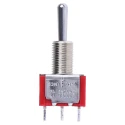 RS PRO SPDT Toggle Switch, Panel Mount, On-Off-On, Solder Terminal, 28 V dc, 112 V ac 734-7123