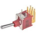 RS PRO Toggle Switch PCB Mount On-On DPDT Through Hole Terminal 15 V dc 240 V ac 734-7157