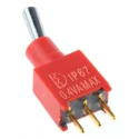 RS PRO Toggle Switch PCB Mount On-On SPDT Through Hole Terminal 15 V dc 240 V ac 734-7167