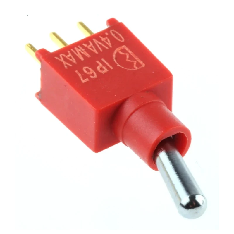 RS PRO Toggle Switch PCB Mount On-On SPDT Through Hole Terminal 15 V dc 240 V ac 734-7167