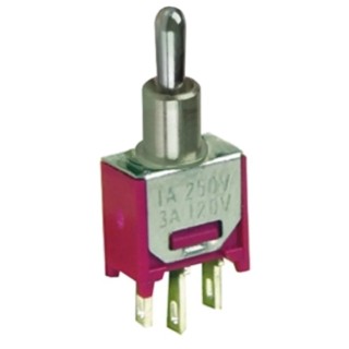 RS PRO Toggle Switch, Panel Mount, On-On, SPDT, Solder Terminal, 15 V dc, 240 V ac 7347211P
