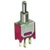 RS PRO Toggle Switch, Panel Mount, On-On, SPDT, Solder Terminal, 15 V dc, 240 V ac 7347211P