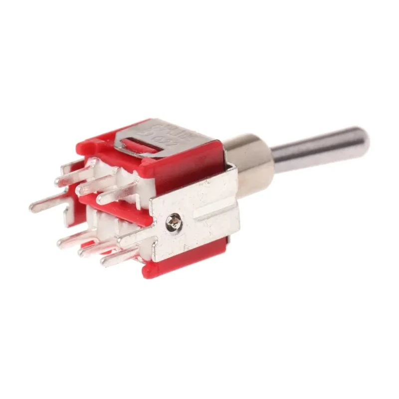 RS PRO Toggle Switch PCB Mount On-On DPDT Through Hole Terminal 15 V dc 240 V ac 734-7173