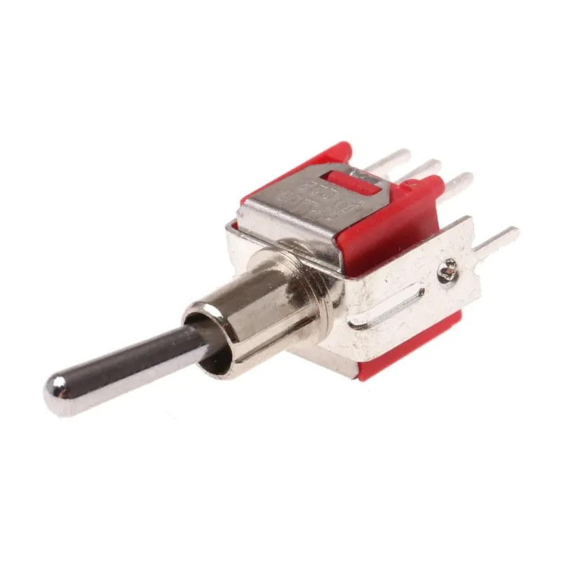 RS PRO Toggle Switch PCB Mount On-On DPDT Through Hole Terminal 15 V dc 240 V ac 734-7173