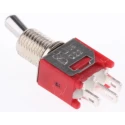 RS PRO Sub-Miniature Panel Mount On-On SPDT Toggle Switch, Solder Terminal, 15 V DC, 240 V AC 734-7227