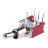 RS PRO Toggle Switch, PCB Mount, On-On, SPDT, Through Hole Terminal, 15 V dc, 240 V ac 734-7220