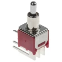 RS PRO Toggle Switch, PCB Mount, On-Off-On, DPDT, Through Hole Terminal, 15 V dc, 240 V ac 734-7205