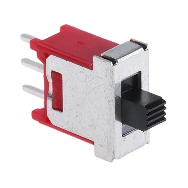 RS PRO PCB Slide Switch SPDT On-Off-On 3A Nylon 250V AC 28V DC 10.16mm x 9.2mm x 5.08mm 7347268P