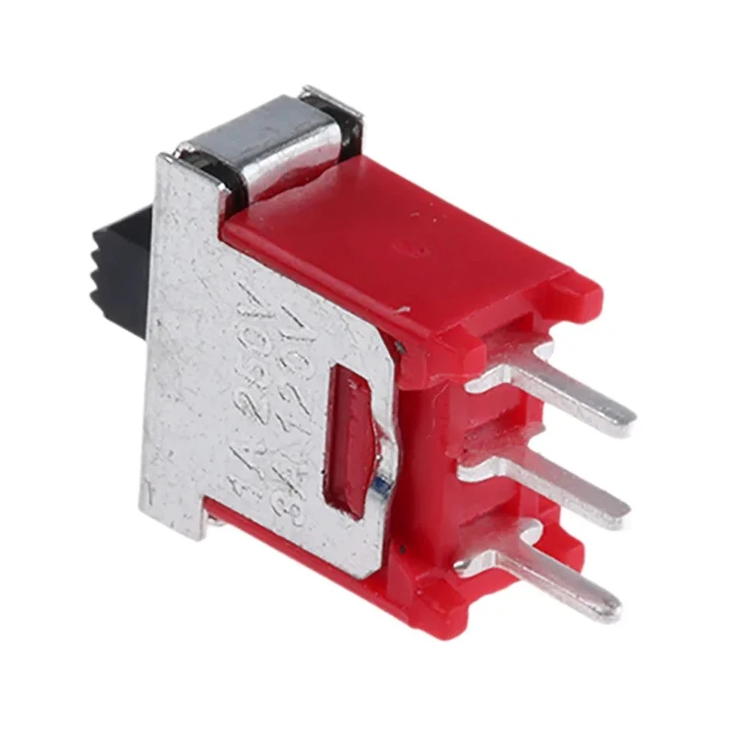 RS PRO PCB Slide Switch SPDT On-Off-On 3A Nylon 250V AC 28V DC 10.16mm x 9.2mm x 5.08mm 7347268P