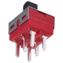 RS PRO PCB Slide Switch DPDT Latching 5A Silver Plated Brass 734-7270